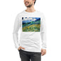 Premium Long Sleeve - van Gogh: Mountainous Fields