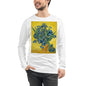 Premium Long Sleeve - van Gogh: Irises in a Vase