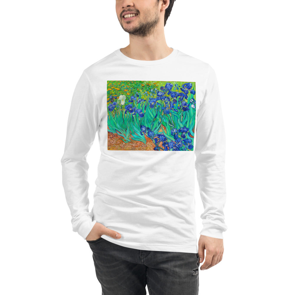 Premium Long Sleeve - van Gogh: Irises