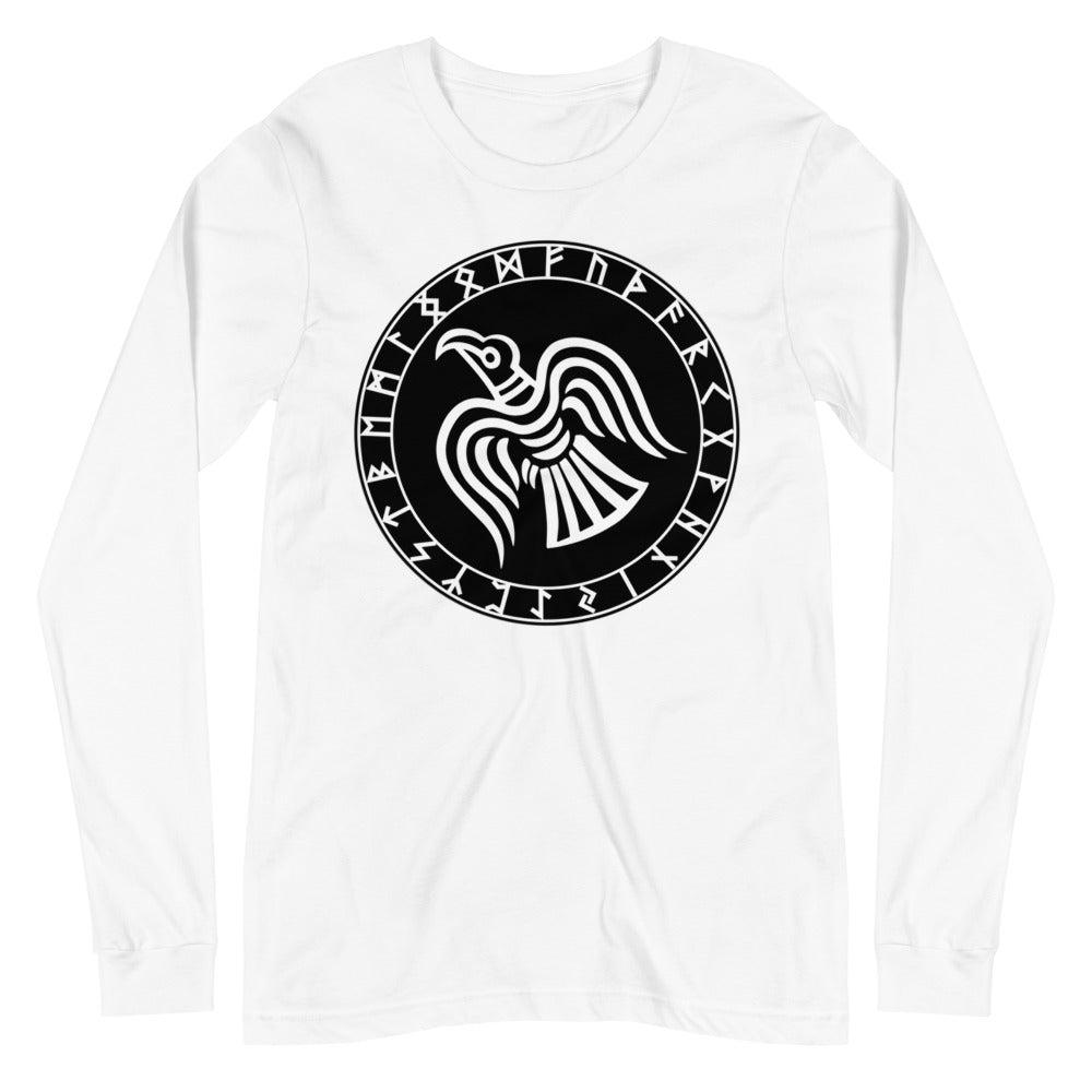 Premium Long Sleeve - van Gogh: Odin's Crow Flying North NW