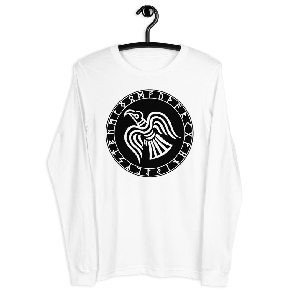 Premium Long Sleeve - van Gogh: Odin's Crow Flying North NW