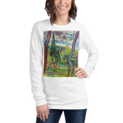 Premium Long Sleeve - van Gogh: Parc at Saint-Paul Hospital