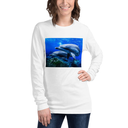 Premium Long Sleeve - Dolphin Formation