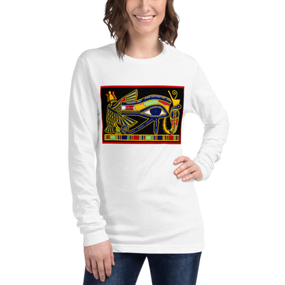Premium Long Sleeve - Eye of Horus Papyrus