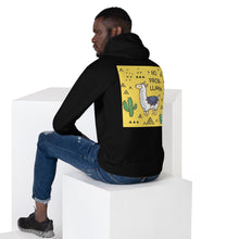 Load image into Gallery viewer, Premium Pullover Hoodie - Print on the BACK - NO PROB-LLAMA

