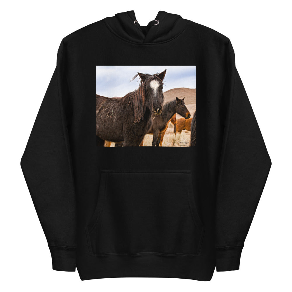 Premium Pullover Hoodie - Wild Mustangs - Ronz-Design-Unique-Apparel