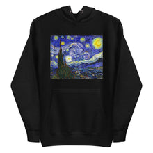 Load image into Gallery viewer, Premium Pullover Hoodie - van Gogh: Starry Night - Ronz-Design-Unique-Apparel
