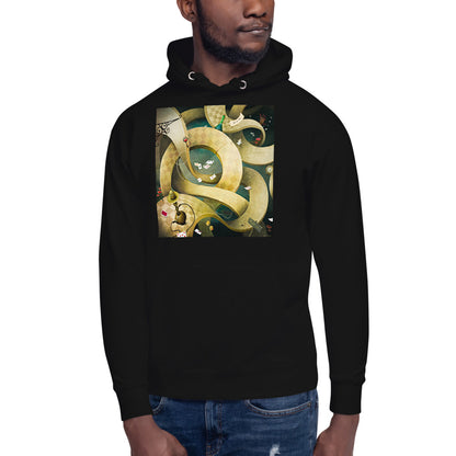 Premium Pullover Hoodie - Wonderland Hookah - Ronz-Design-Unique-Apparel