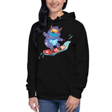 Load image into Gallery viewer, Premium Pullover Hoodie - Yeti Shredding It!
