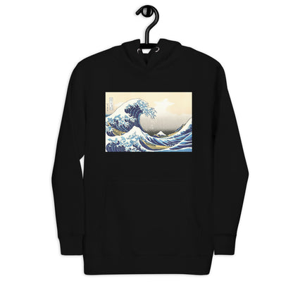 Premium Pullover Hoodie - Hokusai: The Great Wave Off Kanagawa