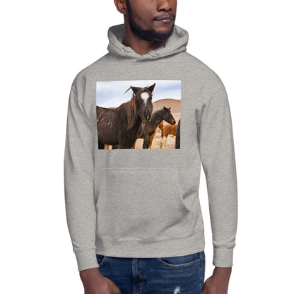 Premium Pullover Hoodie - Wild Mustangs - Ronz-Design-Unique-Apparel