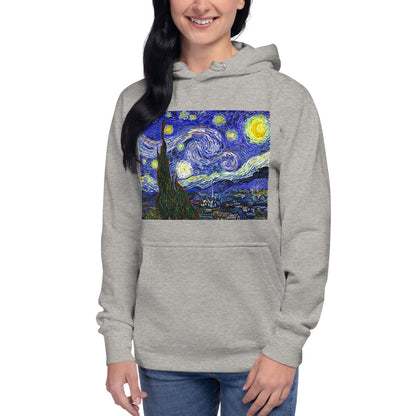 Premium Pullover Hoodie - van Gogh: Starry Night - Ronz-Design-Unique-Apparel