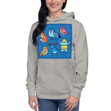 Load image into Gallery viewer, Premium Pullover Hoodie - Blue Moose &amp; Friends
