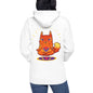 Premium Pullover Hoodie - Print on the BACK - Enlightened Hygge Fox