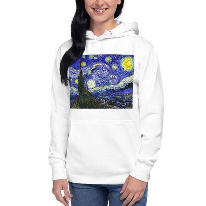 Premium Pullover Hoodie - van Gogh: Starry Night - Ronz-Design-Unique-Apparel