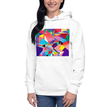 Load image into Gallery viewer, Premium Pullover Hoodie - Abstract Triangles - Ronz-Design-Unique-Apparel
