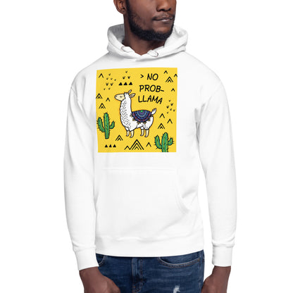 Premium Pullover Hoodie - NO PROB-LLAMA