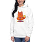Premium Pullover Hoodie - Enlightened Hygge Fox