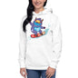 Premium Pullover Hoodie - Yeti Shredding It!