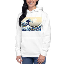 Load image into Gallery viewer, Premium Pullover Hoodie - Hokusai: The Great Wave Off Kanagawa
