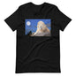 Classic Crew Neck Tee - Lion in Moonlight - Ronz-Design-Unique-Apparel