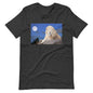 Classic Crew Neck Tee - Lion in Moonlight - Ronz-Design-Unique-Apparel