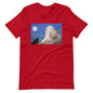 Classic Crew Neck Tee - Lion in Moonlight - Ronz-Design-Unique-Apparel