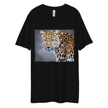 Men's Dee Lux Crew Neck - Blue Eyed Leopard