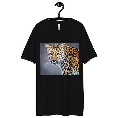 Men's Dee Lux Crew Neck - Blue Eyed Leopard