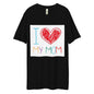 Men's Dee Lux Crew Neck - I Love My Mom!