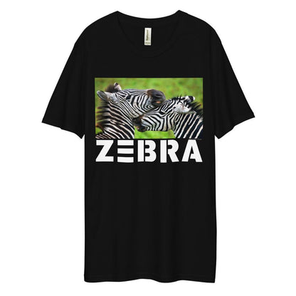 Men's Dee Lux Crew Neck - Zebra Friends