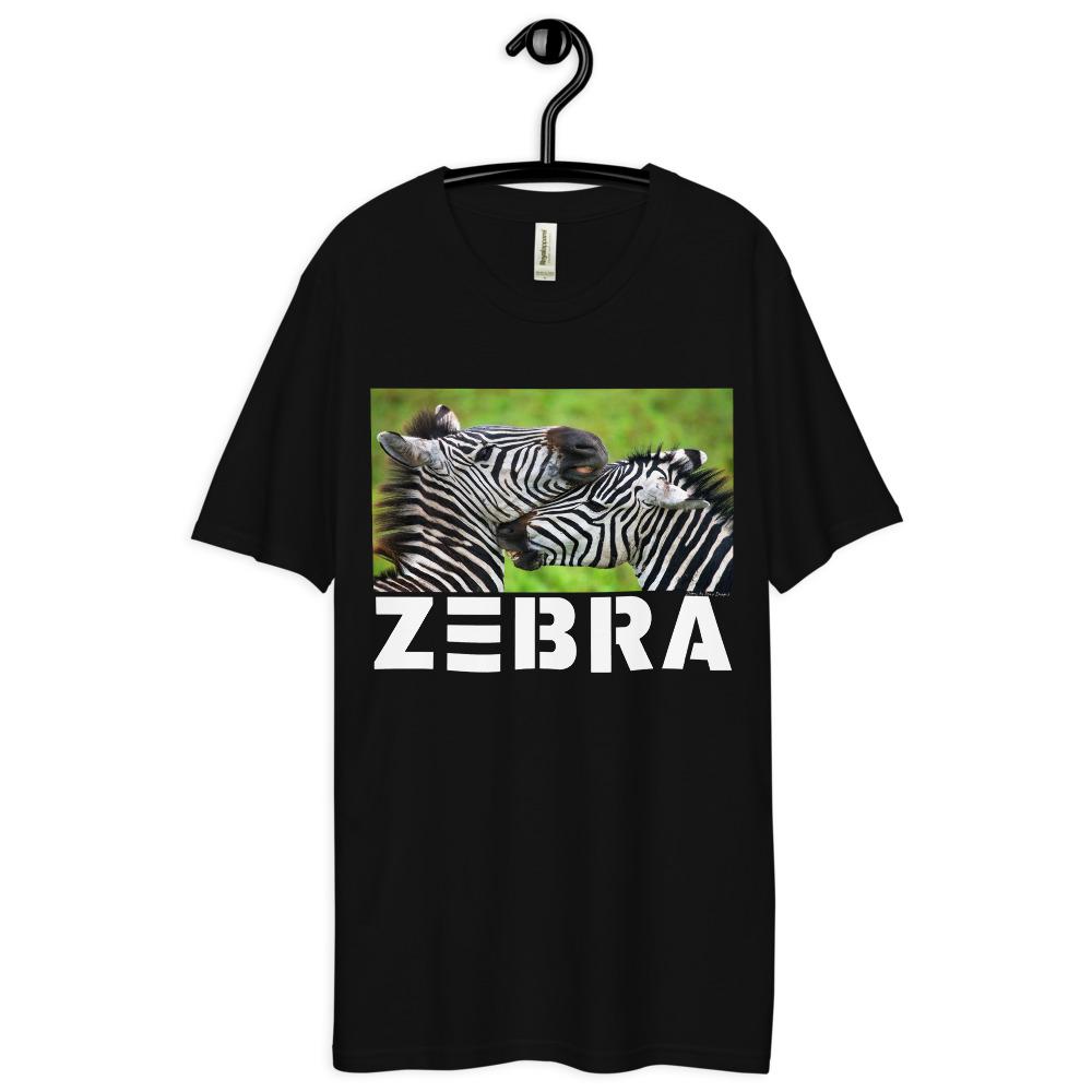 Men's Dee Lux Crew Neck - Zebra Friends