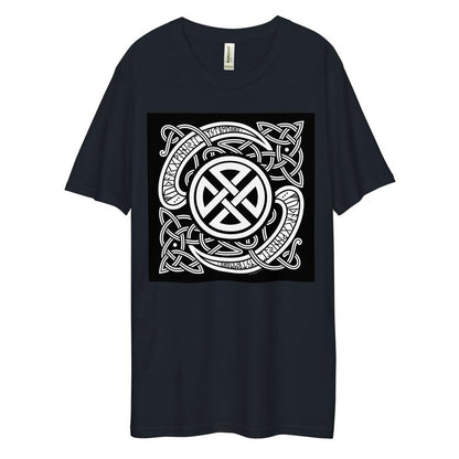 Men's Dee Lux Crew Neck - Celtic Knot & Runes