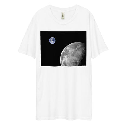 Dee Lux Crew Neck - NASA Photo: Earth & Moon from Space