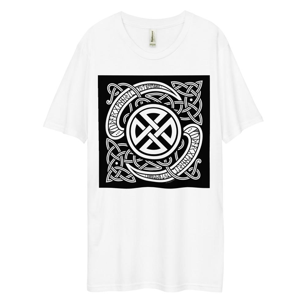 Men's Dee Lux Crew Neck - Celtic Knot & Runes