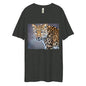 Men's Dee Lux Crew Neck - Blue Eyed Leopard