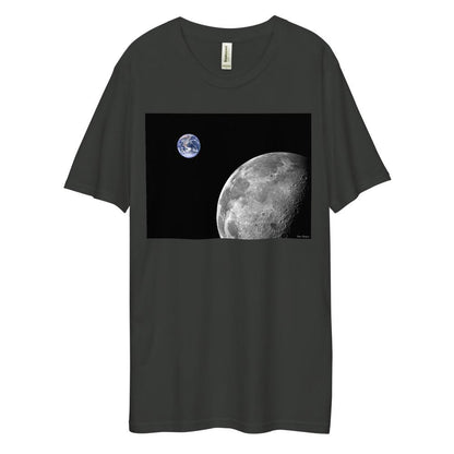 Dee Lux Crew Neck - NASA Photo: Earth & Moon from Space