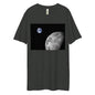 Dee Lux Crew Neck - NASA Photo: Earth & Moon from Space