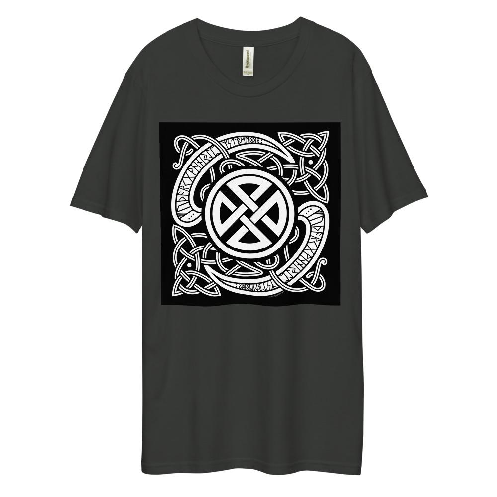 Men's Dee Lux Crew Neck - Celtic Knot & Runes