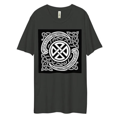 Men's Dee Lux Crew Neck - Celtic Knot & Runes