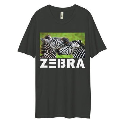 Men's Dee Lux Crew Neck - Zebra Friends