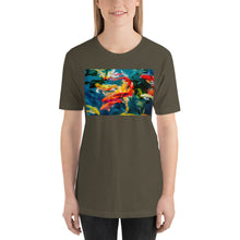 Load image into Gallery viewer, Classic Crew Neck Tee - Koi Pond - Ronz-Design-Unique-Apparel
