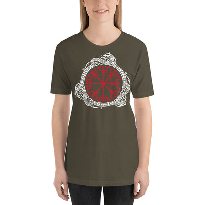 Everyday Elegant Tee - Magical Norse Runic Compass