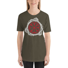 Load image into Gallery viewer, Everyday Elegant Tee - Magical Norse Runic Compass
