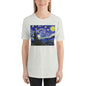 Classic Crew Neck Tee - van Gogh: The Starry Night - Ronz-Design-Unique-Apparel