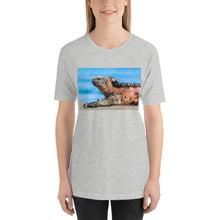 Load image into Gallery viewer, Classic Crew Neck Tee - Galápagos Marine Iguana - Ronz-Design-Unique-Apparel
