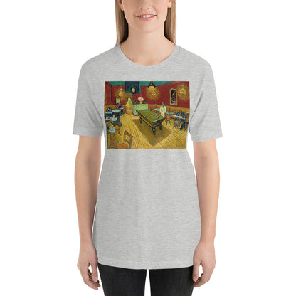 Classic Crew Neck Tee - van Gogh: The Night Café - Ronz-Design-Unique-Apparel