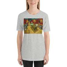 Load image into Gallery viewer, Classic Crew Neck Tee - van Gogh: The Night Café - Ronz-Design-Unique-Apparel
