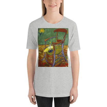 Classic Crew Neck Tee - van Gogh: Paul Gauguin's Armchair - Ronz-Design-Unique-Apparel