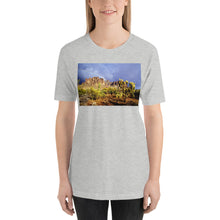 Load image into Gallery viewer, Classic Crew Neck Tee - Rainbow In The Desert - Ronz-Design-Unique-Apparel
